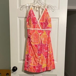 Lilly Pulitzer sundress.